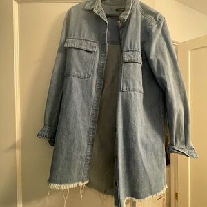Distressed Jean Jackey